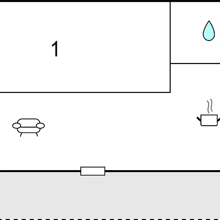 In With Kitchen דירה
